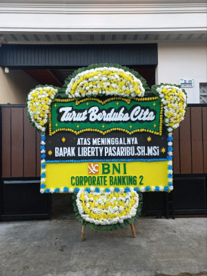 Papan Bunga Duka di Bengkalis