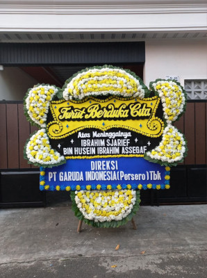 Papan Bunga Duka di Bengkalis