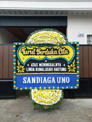 Papan Bunga Duka di Bengkalis