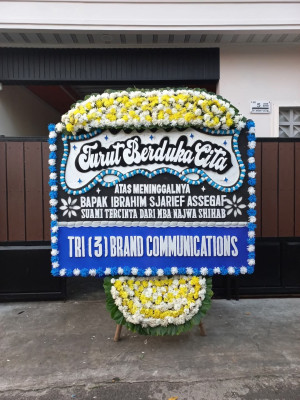 Papan Bunga Duka di Bengkalis